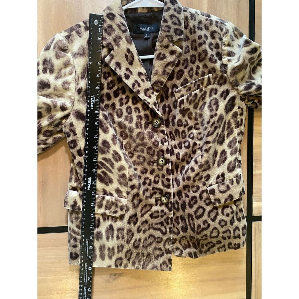 Talbots Leopard Print Jacket - Picture 5 of 6